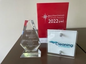 Cleaning Express wins the Royal Greenwich Business Award for Workforce Development