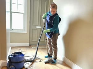 end of tenancy cleaning hoovering