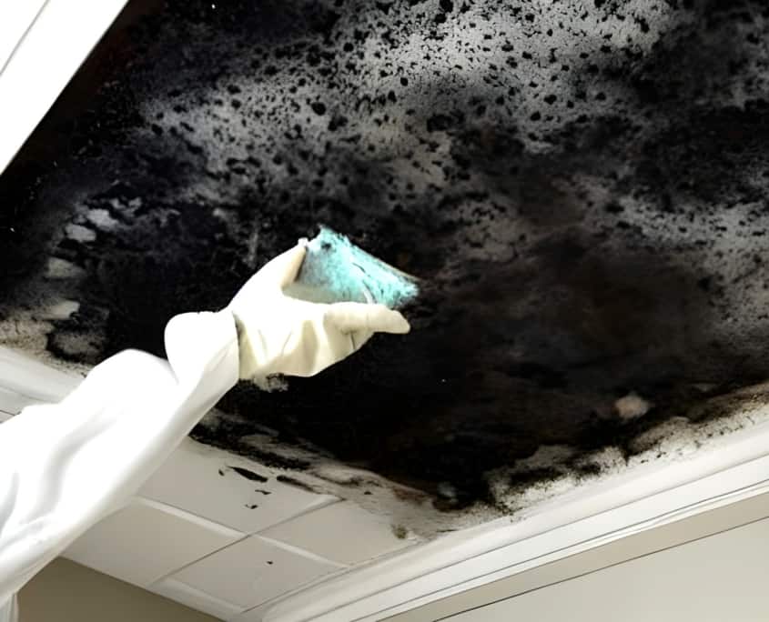 how to kill mould on ceiling