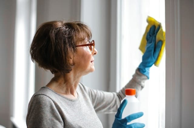 types of cleaning for window